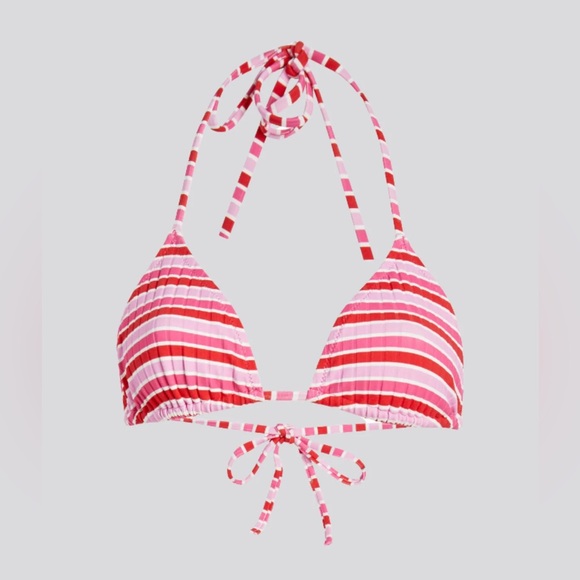 Solid & Striped The Iris Ribbed Bikini Top - Picture 2 of 2